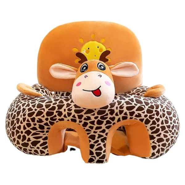 Baby Sofa Support Seat Cover Plush Chair Learn To Sit Comfortable Cartoon Toddler Nest Puff Wash No Stuffing Cradle