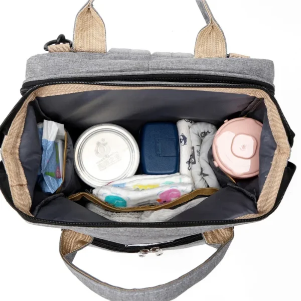 Baby Nappy Changing Bags Station Portable Bed Travel Bassinet Folding Crib Shade Cloth Pad Waterproof - Image 3