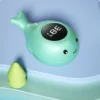 Cartoon Whale-green