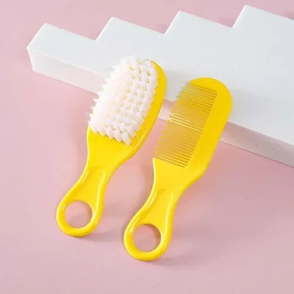 Baby Hairbrush Comb Portable Newborn Infant Toddlers Soft Hair Brush Head Massager Fetal Head Fat Comb Kids Hair Care Supplies - Image 6
