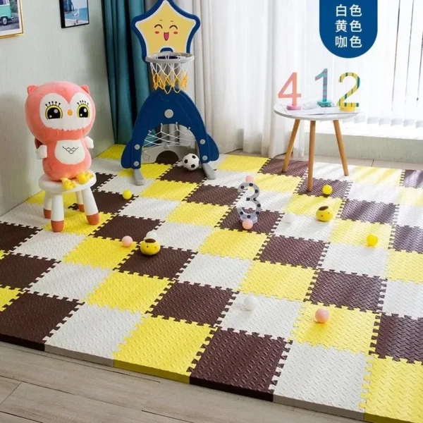 12pcs Foam Floor Mats for Kids, Baby Play Mat Puzzle Mat Interlocking Exercise Tiles Rugs Floor Tiles Toy Carpet Soft Carpet - Image 5
