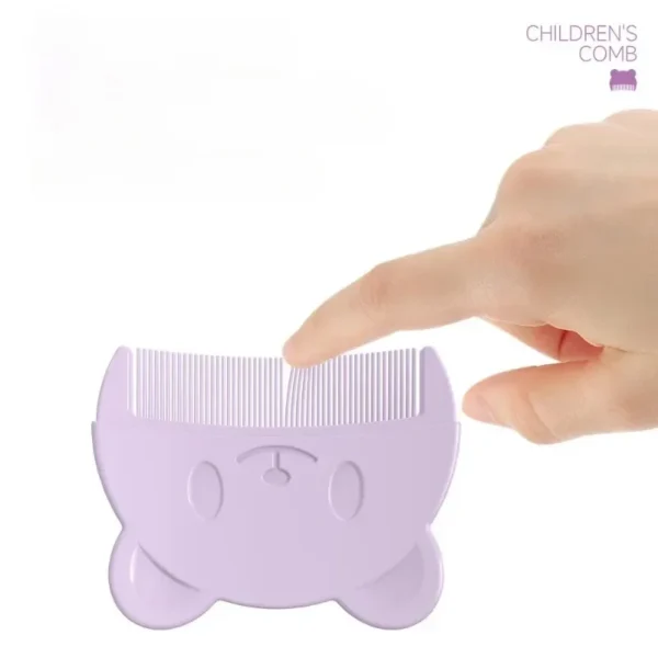 cartoon bear baby comb removing mud Massage comb for Newborn Infant hair care Brushes baby girl Princess Playing house Brushes - Image 3