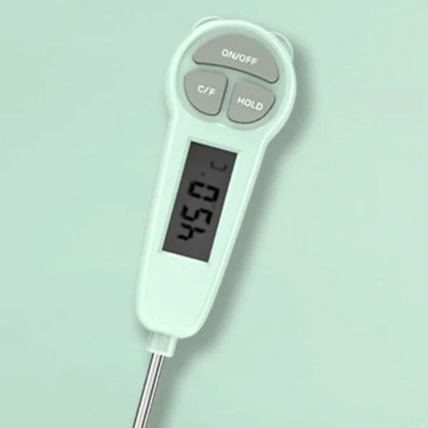 Thermometer for Food Baby Bath Water Formula Digital Thermometer Meat Oil Digital Thermometer with LCD Display Screen - Image 5